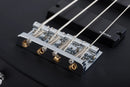 Guitare basse électrique Schecter C-4 DELUXE (Satin Black)
