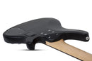 Guitare basse électrique pour gaucher à 5 cordes Schecter C-5 DELUXE (Satin Black)