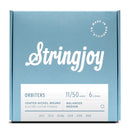 Cordes de guitare électrique Stringjoy SJ-OR1150, tirant moyen équilibré - 11-50