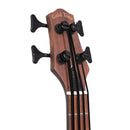 Gold Tone ME-Bass LEFT 23-Inch Scale Electric MicroBass with Gig Bag