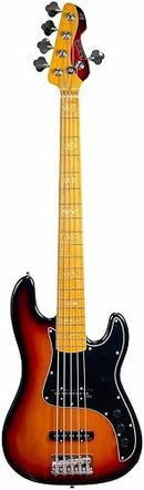 Mark Bass MB-GV-5-GLOXY-3TSNB-PASS Gloxy Series 5 Strings Electric Bass (3-Tone Sunburst)