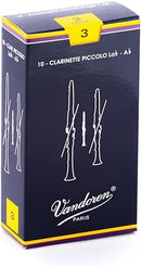 Vandoren CR133 Anches Traditionnelles pour Clarinette Ab Force - 3 (Boîte de 10)