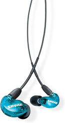 Shure SE215-SPE Écouteurs à isolation sonore édition spéciale avec câble détachable de 3,5 mm Bleu