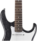 Cort G100-OPB G Series Electric Guitar (Black)