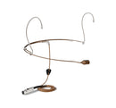 Microphone serre-tête directionnel DPA 6388 CORE+ avec connecteur TA4F (Marron)
