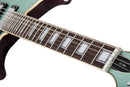 Guitare électrique semi-hollowbody Schecter C-1 E/A CLASSIC (Satin Vintage Pelham Blue)