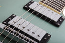 Guitare électrique semi-hollowbody Schecter C-1 E/A CLASSIC (Satin Vintage Pelham Blue)