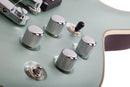 Guitare électrique semi-hollowbody Schecter C-1 E/A CLASSIC (Satin Vintage Pelham Blue)