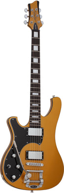 Guitare électrique pour gaucher Schecter STARGAZER-6 VIBRATO (Metallic Gold)