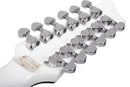 Schecter STARGAZER-12 12-String Left-Handed Electric Guitar (Gloss White)