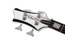 Schecter STARGAZER-4 Left-Handed Electric Bass (Gloss White)