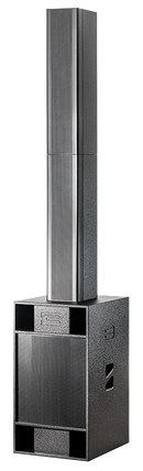 BASSBOSS SUBLIM8 Powered Column PA System (Black)