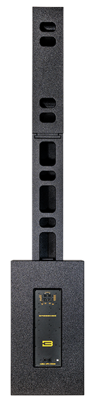 BASSBOSS SUBLIM8 Powered Column PA System (Black)