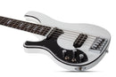 Basse électrique pour gaucher 5 cordes Schecter STARGAZER-5 (Gloss White)