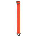 Sangle de guitare D'Addario PWSAL404 en polypropylène à verrouillage automatique (orange)