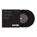 Serato Vinyl Performance Series Paire - Pressage de vinyle de contrôle noir 7"