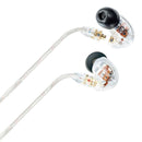 Shure SE535-CL Sound Isolating In-Ear Stereo Headphones Clear