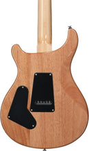 PRS SE CUSTOM 24 Electric Guitar (Blue Matteo, Natural Back)