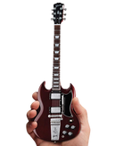 AX KEAL GG-220 GIBSON 1964 SG 1: 4 MINI MINI GUITARE (Standard Cherry)