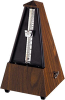 Wittner 855131 Plastic Casing Metronome w/Bell (Walnut Grain)