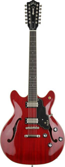 Guild STARFIRE VI Semi Hollow-Body Electric Guitar (Cherry Red)