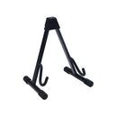 K&M 17540 Support de guitare électrique pliable avec largeur réglable (noir)