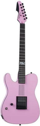 Guitare électrique pour gaucher Schecter MACHINE GUN KELLY PT (Ticket To My Downfall Pink)
