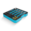 Adam Hall 87402 MI Incrustation de mousse pour microphone pour tiroir rack 2U