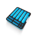 Adam Hall 87402 MI Incrustation de mousse pour microphone pour tiroir rack 2U