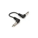 Hosa CFS-106 Right Angle To Right Angle Guitar Pedalboard Patch Cable - 6in