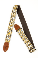 Gretsch Guitars G BRAND Strap Diamond Brown Ends (Brown)