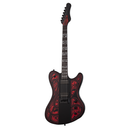 Guitare électrique Schecter ULTRA PRZYM MERCURY ROSE (Gloss Black avec reflets rouges)