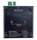 Amplificateur de puissance Glensound COMEDIA-R 10 W, 4 entrées, télécommande uniquement, Dante/AES67