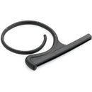 Crochet d'oreille DPA HEB12P pour casques d:fine (noir)
