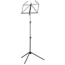 K&M 100/1 3-Piece Folding Music Stand (Black)