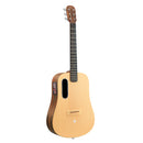 Lava Music Lava Me 4 Guitare électrique acoustique - 36 "(Woodgrain Brown & Burlywood)