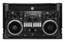 Odyssey FZGSDDJREV7WBL Flight Case Glide Style pour contrôleur Pioneer DDJ-REV7 avec roulettes et plate-forme pour ordinateur portable (noir)