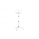 K&M 100/1 3-Piece Folding Music Stand (White)