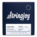 Cordes de guitare électrique Stringjoy SJ-BAL10, équilibrées et légères - 10-48