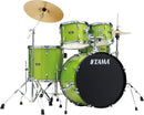 Tama ST52H5CLGS 5-Piece Complete Drum Set (Lime Green Sparkle)