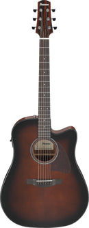 Guitare acoustique Ibanez AAD51CEDVS Advance Acoustic Series (Dark Violin Sunburst brillant)