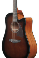 Guitare acoustique Ibanez AAD51CEDVS Advance Acoustic Series (Dark Violin Sunburst brillant)