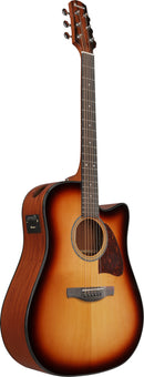 Ibanez AAD51CESB Advanced Acoustic Series Acoustic Guitar(Sunburst High Gloss)