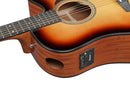 Ibanez AAD51CESB Advanced Acoustic Series Acoustic Guitar(Sunburst High Gloss)