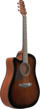 Guitare acoustique Ibanez AAD51LCEDVS Advanced Acoustic Series pour gaucher (Dark Violin Sunburst brillant)