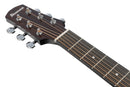 Guitare acoustique Ibanez AAD77CETKS Advanced Acoustic Series (Noir transparent sunburst brillant)