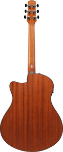 Guitare électro-acoustique Ibanez AAM50CECRO (Coral Red Burst Open Pore)