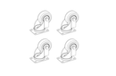 JBL ACK1 Accessory Caster Kit