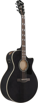 Guitare acoustique Ibanez AE170TBK (noir transparent brillant)