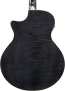 Guitare acoustique Ibanez AE170TBK (noir transparent brillant)